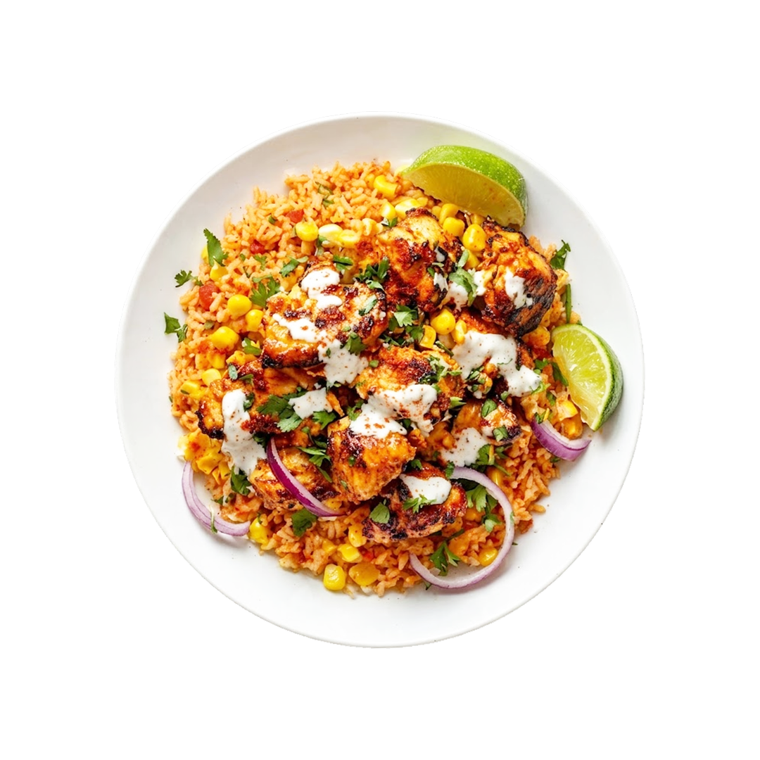 Street Corn Chicken Bowl