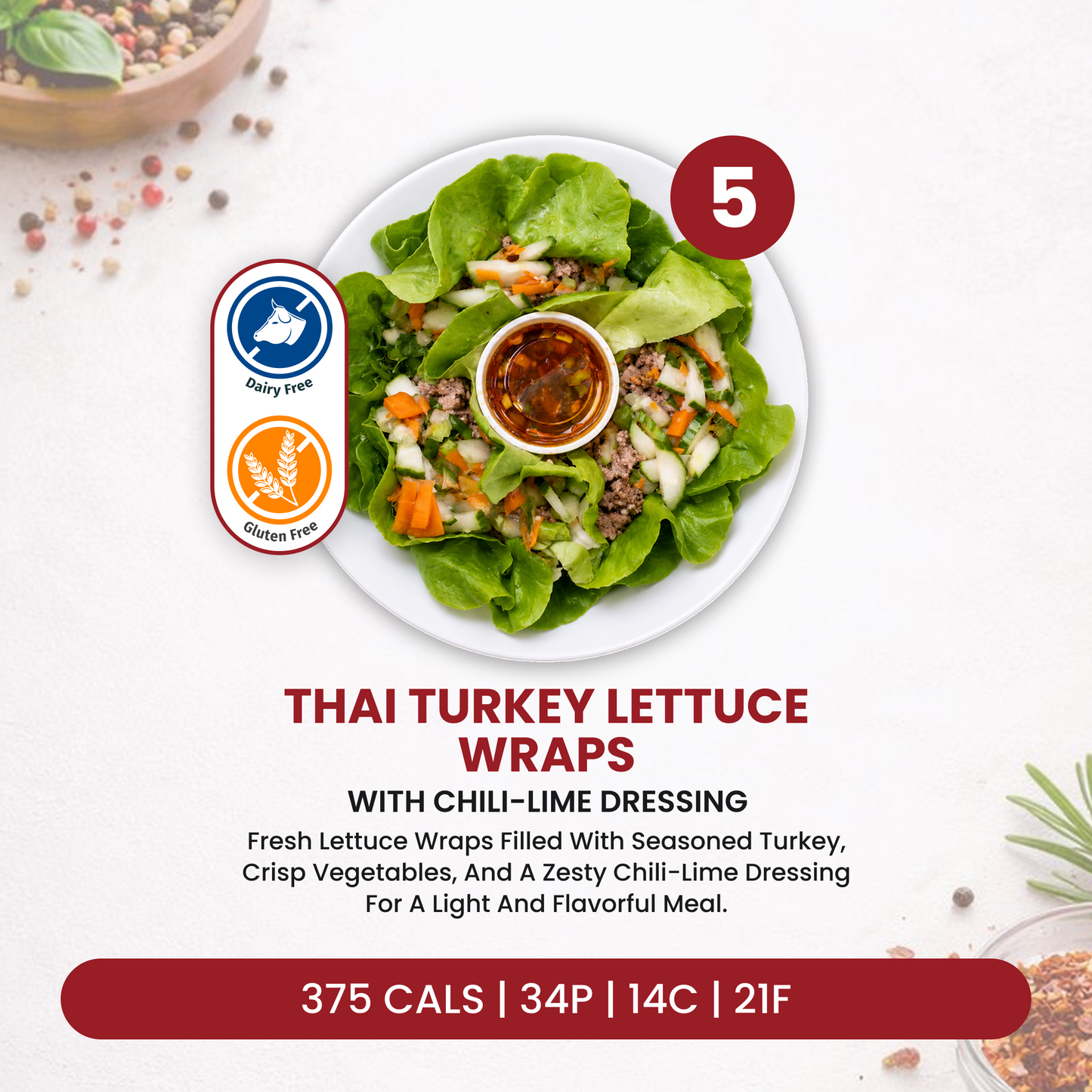 EXCLUSIVE 5 (+1 FREE) MEAL PLAN - USE CODE: FREEMEAL