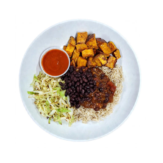 Smoky Sweet Potato and Black Beans