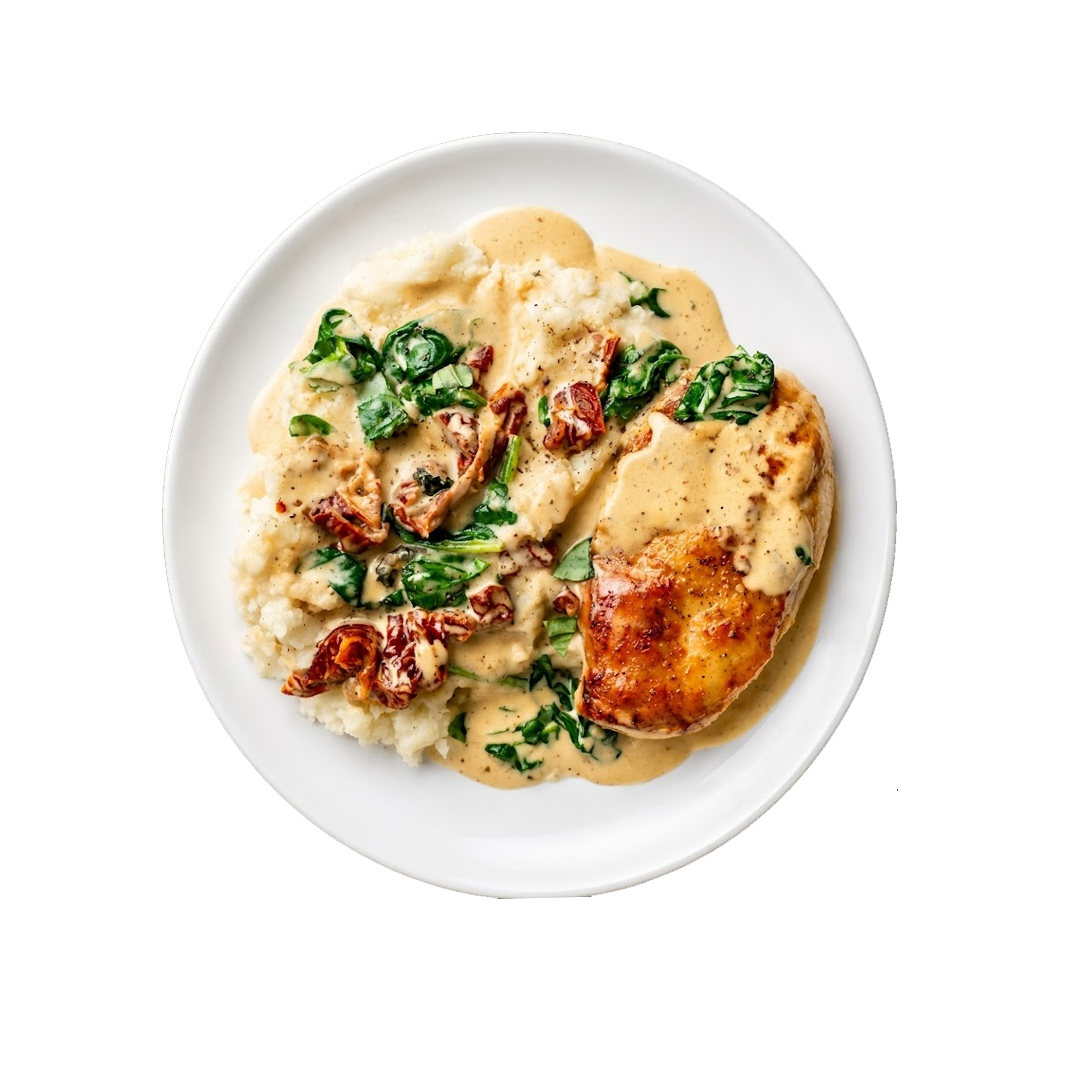 Creamy Tuscan Chicken Bowl