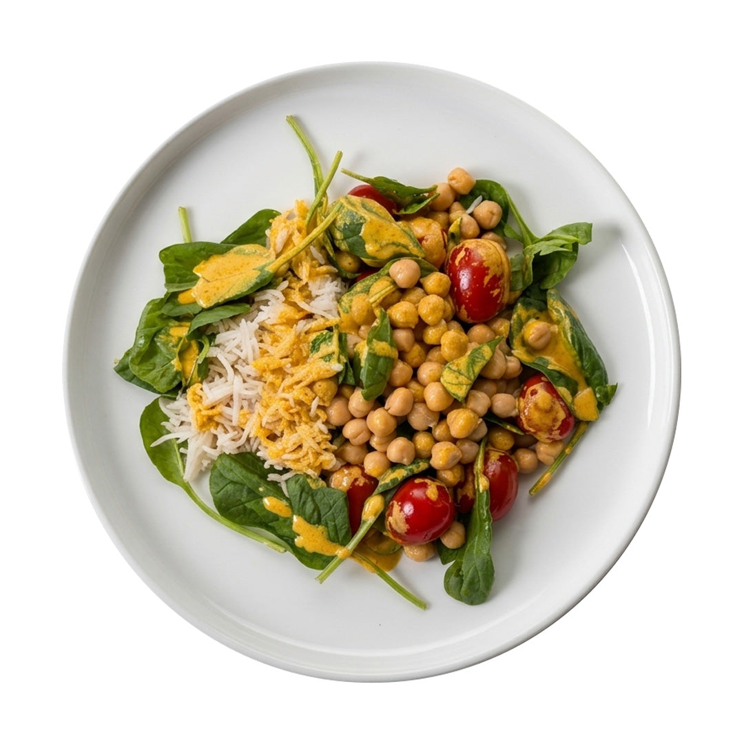 Chickpea & Spinach Curry (gf/ Vegeterian)