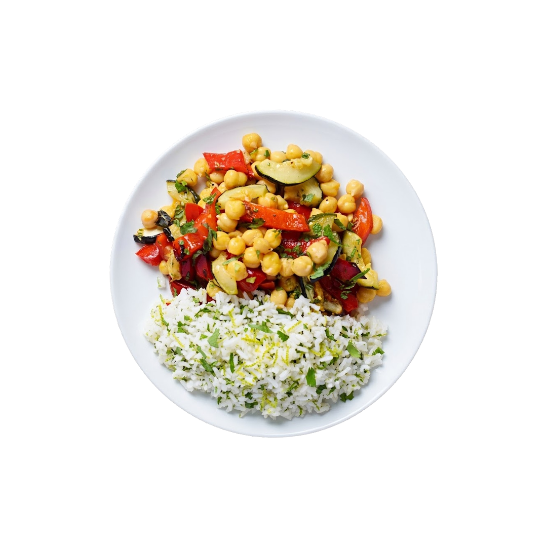 Fiesta Chickpea Bowl (Vegan)