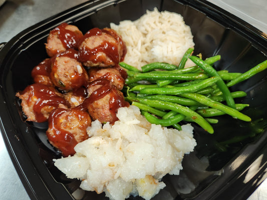 BBQ Turkey Meatballs