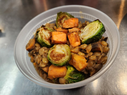 Lentil & Sweet Potato Stew (Vegan)